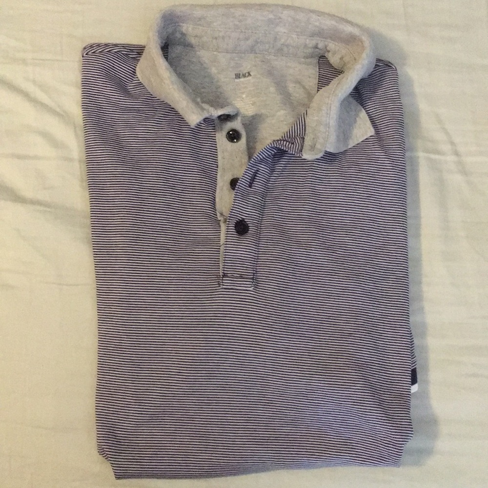 Men's Saks Fifth Ave black label shirt, M